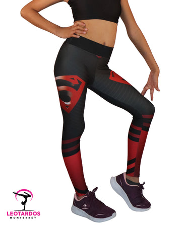 Leggins deportivos estampado Superman - LM007